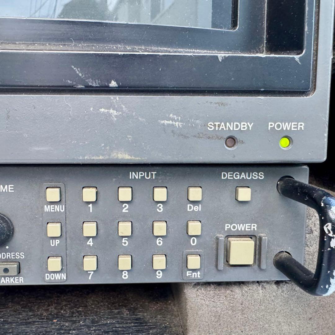 SONY 放送用 ９型 HDマスターモニター BVM-D9H5J 電源&ケース付