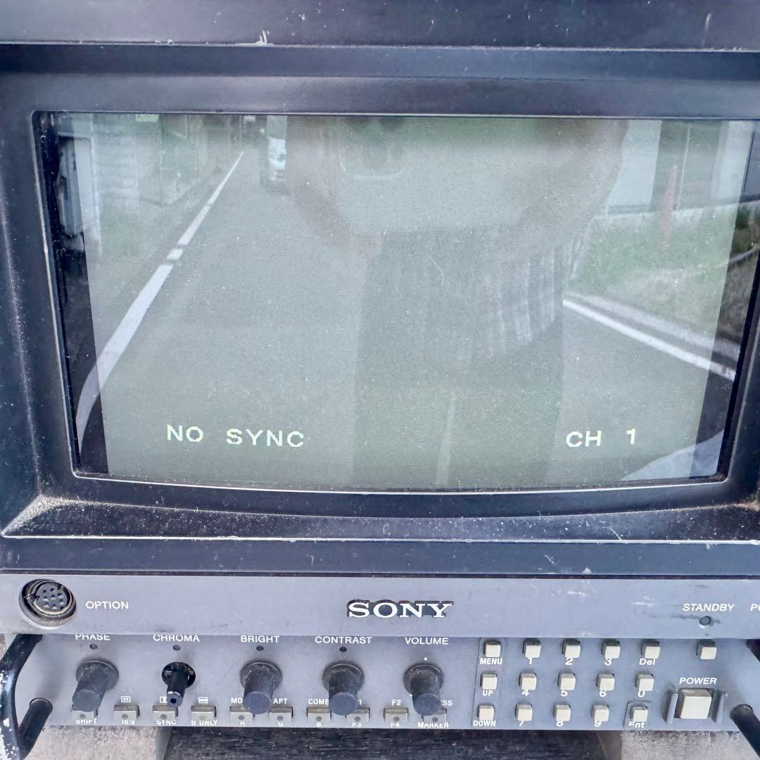 SONY 放送用 ９型 HDマスターモニター BVM-D9H5J 電源&ケース付