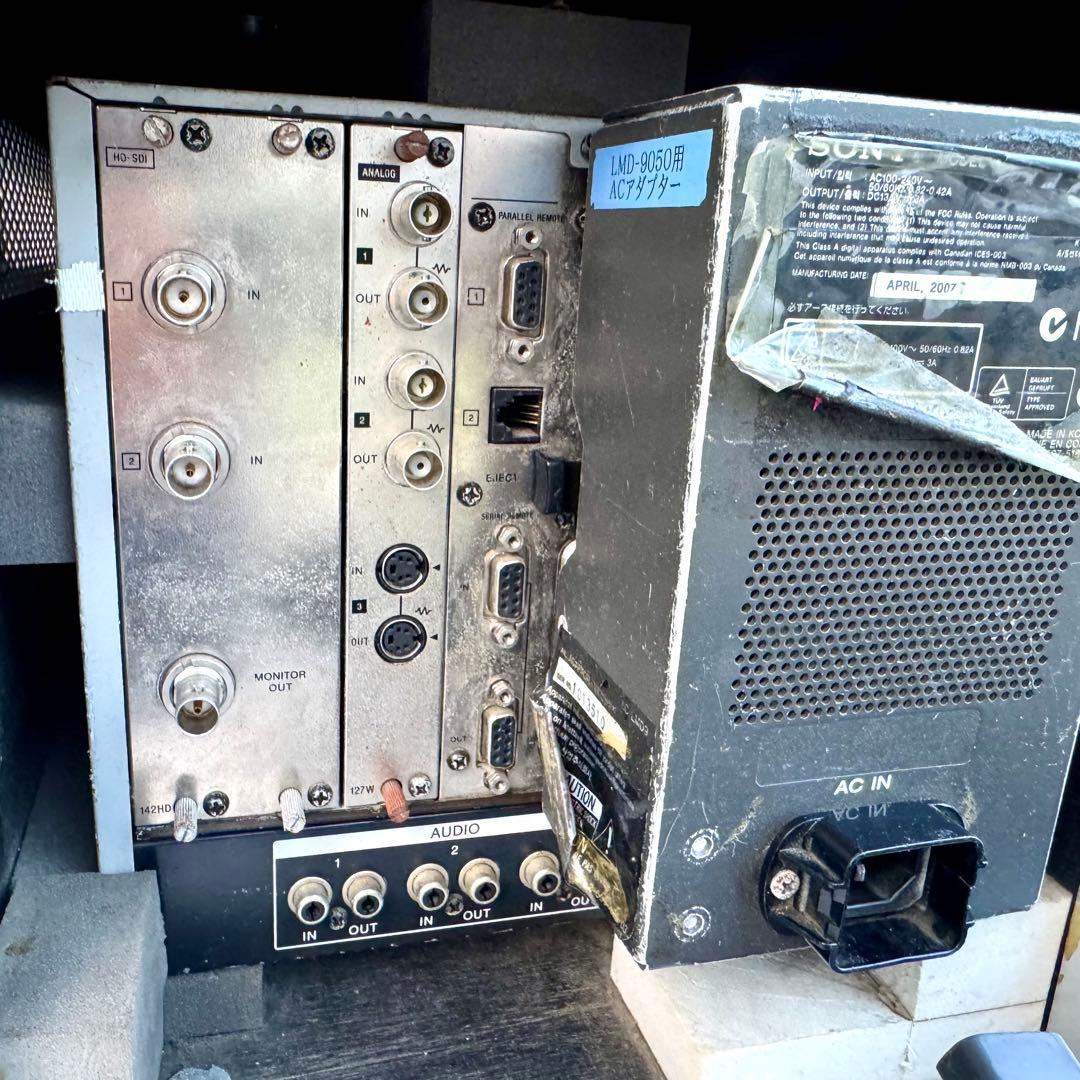 SONY 放送用 ９型 HDマスターモニター BVM-D9H5J 電源&ケース付