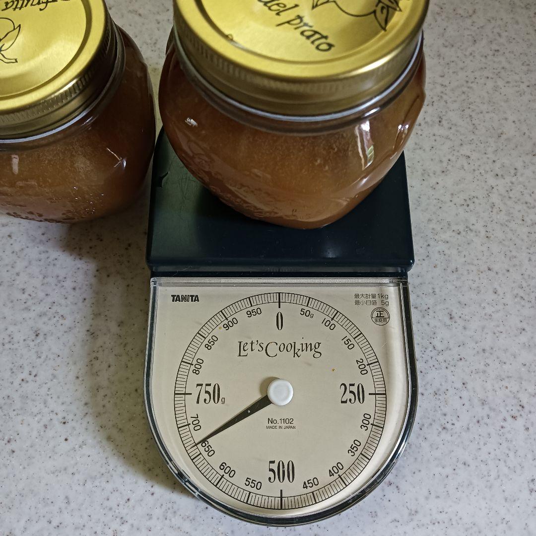 日本蜜蜂のはちみつ採れたて890g垂れ蜜