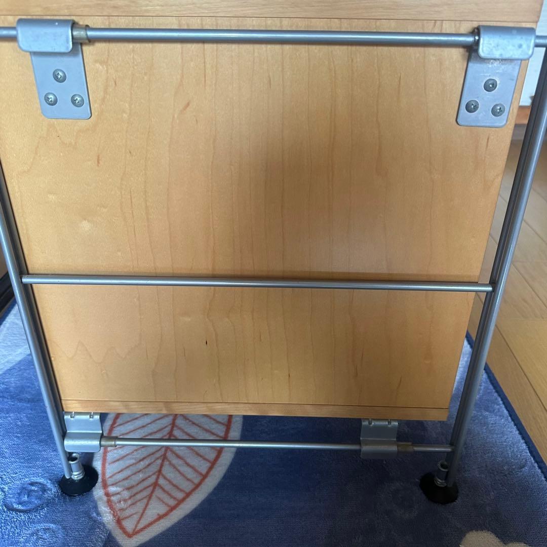 レア商品 廃盤品 無印良品 ユニットシェルフ 貴重56cm幅のガラス棚
