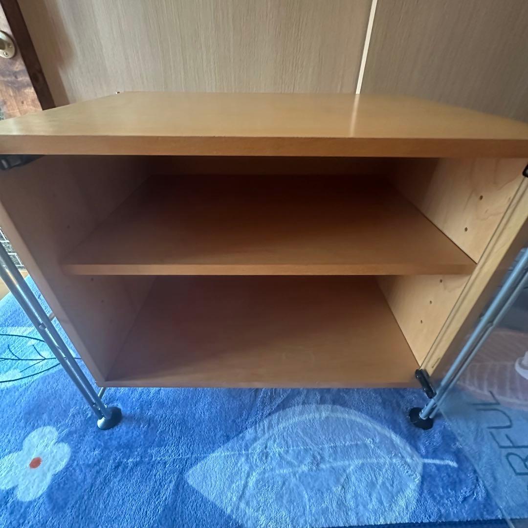 レア商品 廃盤品 無印良品 ユニットシェルフ 貴重56cm幅のガラス棚