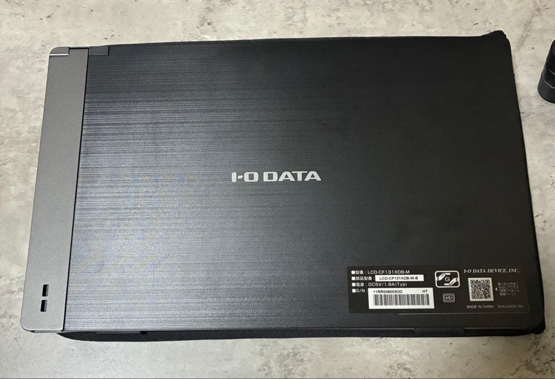美品 I-O DATA 13.3型 フルHD対応 モバイルディスプレイ