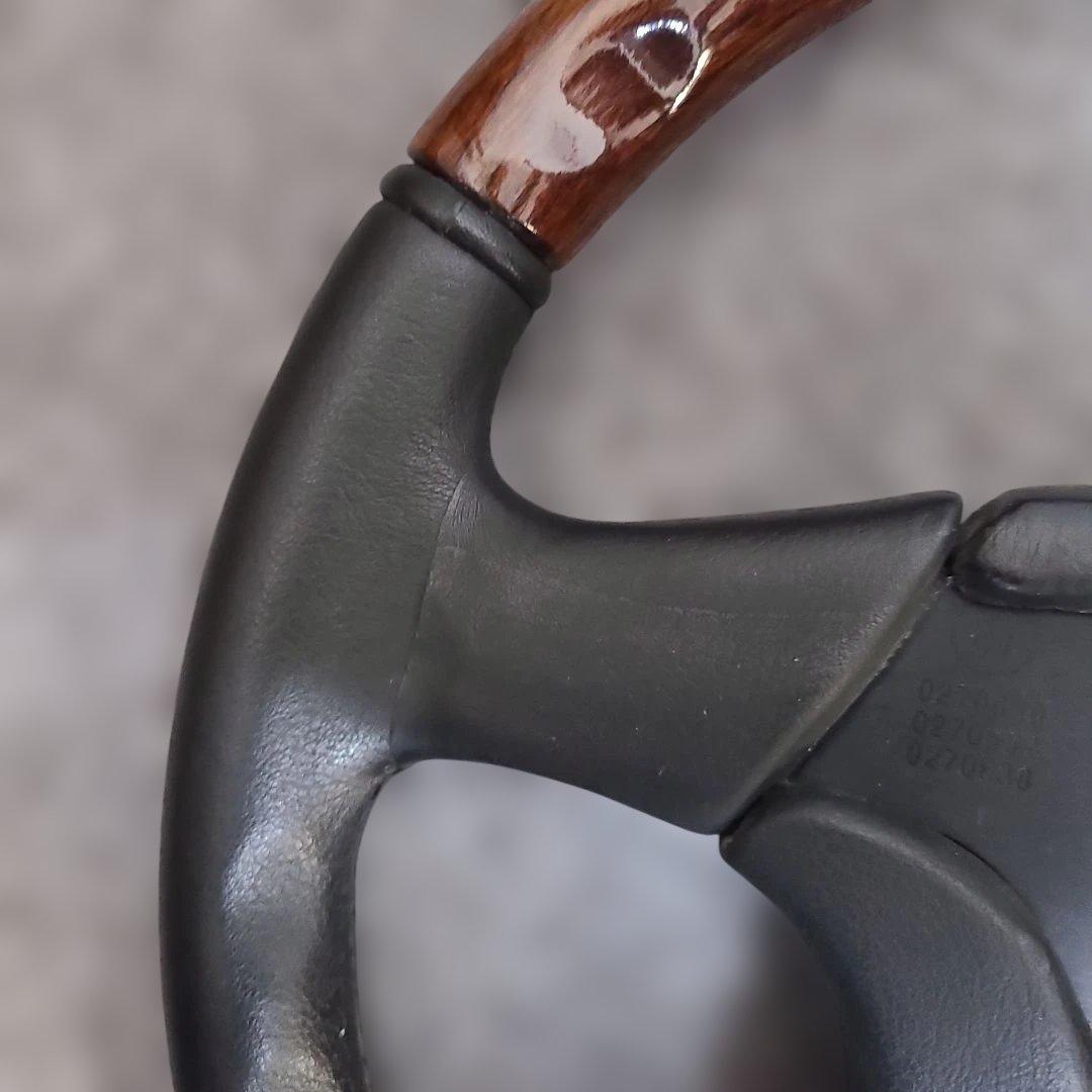 ⭐美品　モモ　ウッドコンビステアリング　約36cm⭐