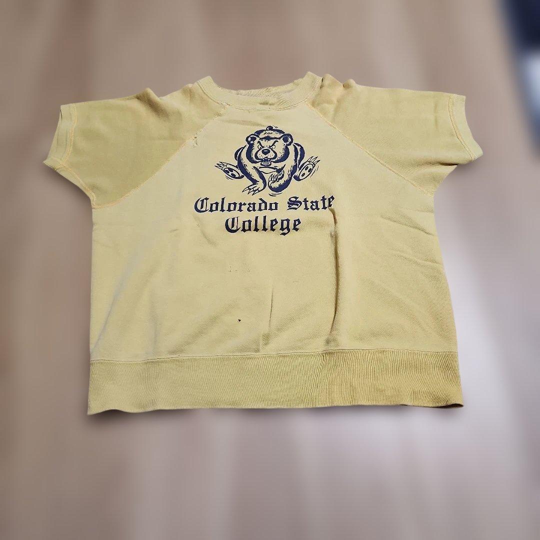 ハ*ビ様 60s vintage sweat フロッキー ビンテージ半袖スウェッ