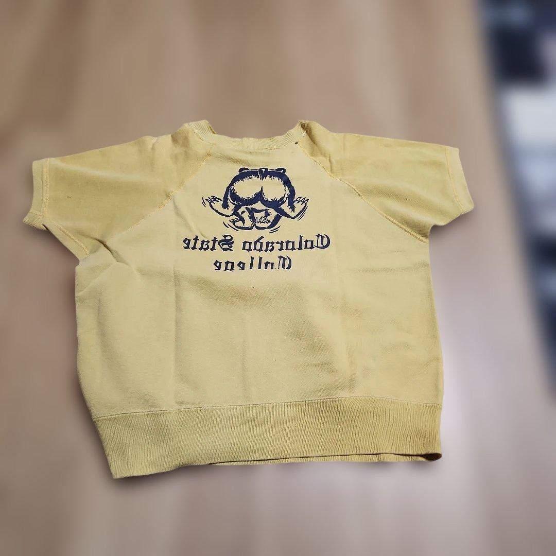 ハ*ビ様 60s vintage sweat フロッキー ビンテージ半袖スウェッ