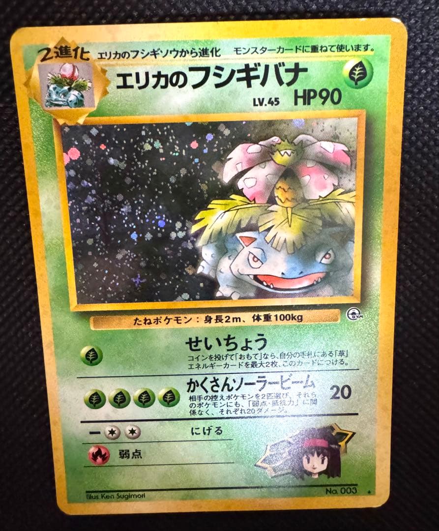 旧裏 エリカのフシギバナ Pokémon Card Game ポケモン アニメ