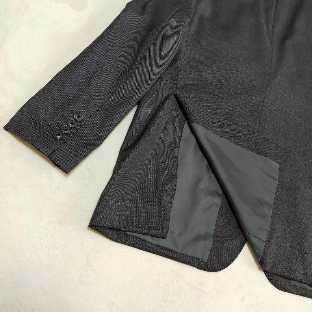 美品　ロロピアーナSUPER130'S　ダークブラウン系　スリーピーススーツ