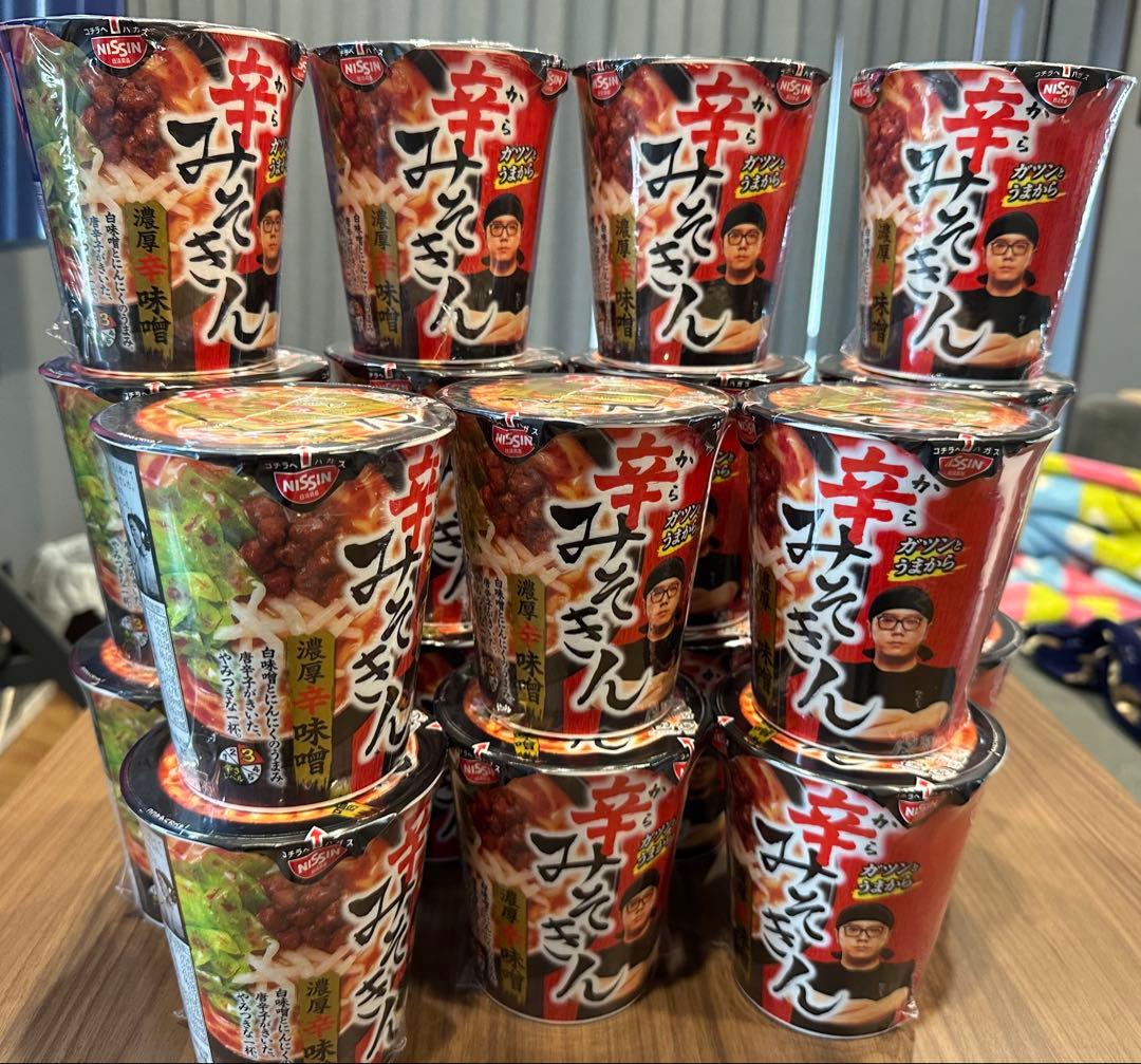 NISSIN 辛みそきん 18個セット