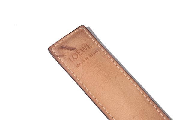 ロエベ スモール スラップ ブレスレット (カーフ) BROWN