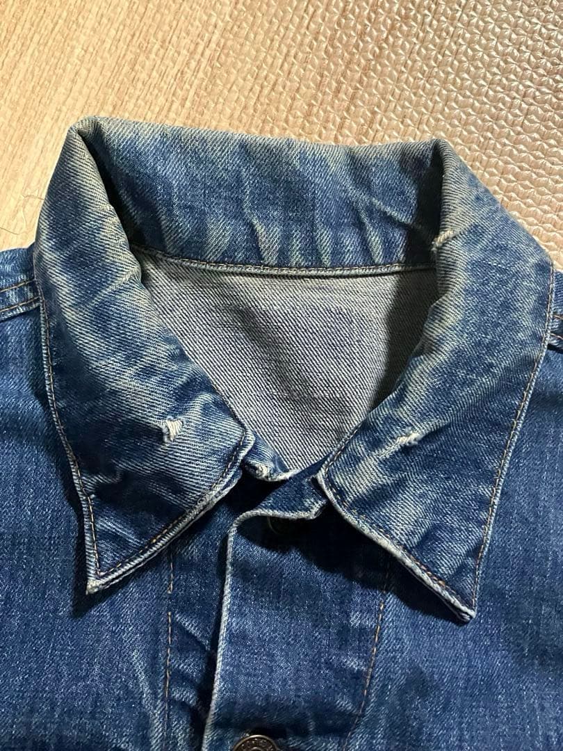 リーバイス 70505 BIGE 40~42 デニムジャケット