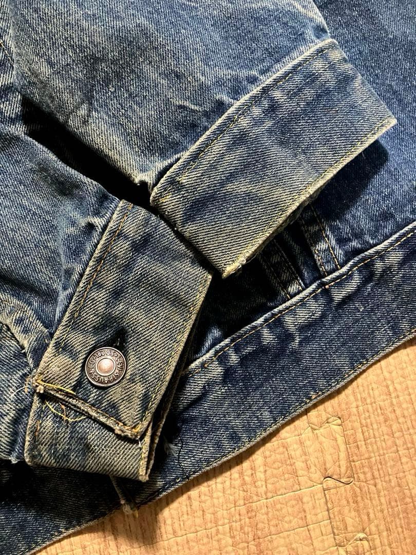 リーバイス 70505 BIGE 40~42 デニムジャケット