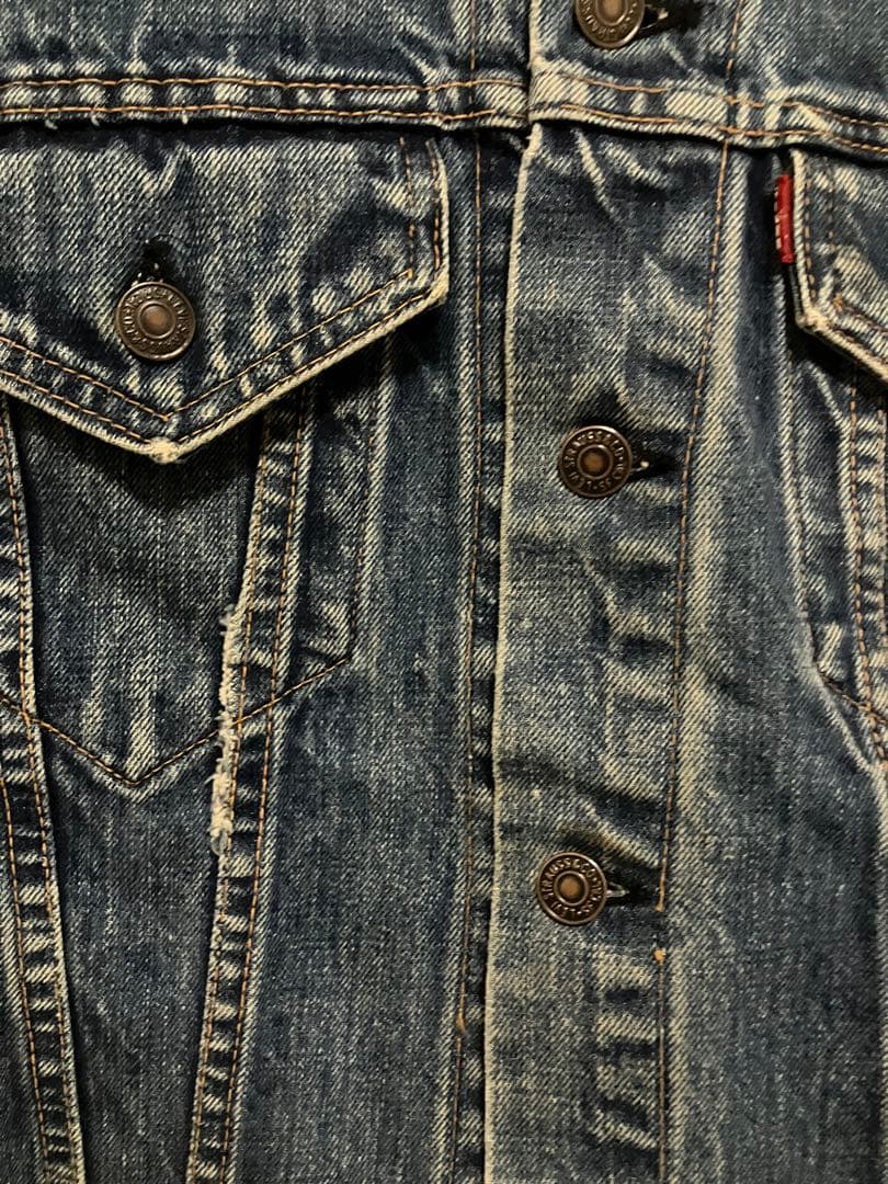 リーバイス 70505 BIGE 40~42 デニムジャケット