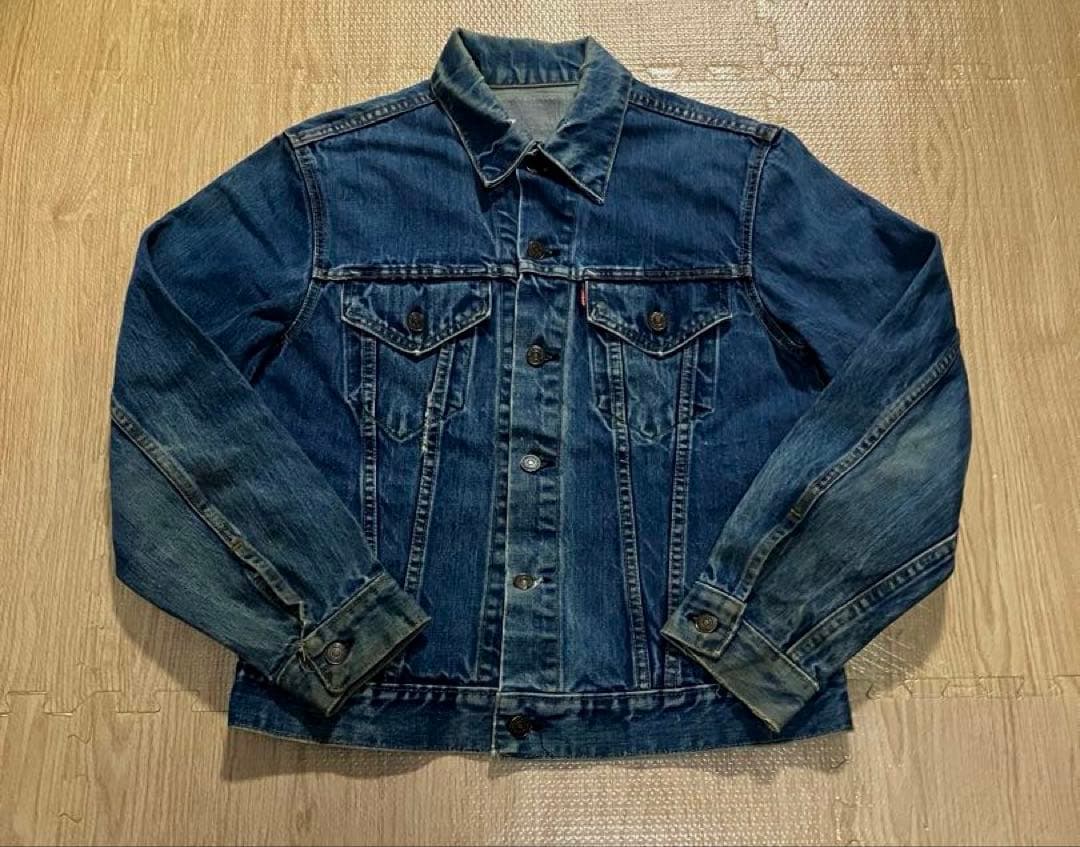 リーバイス 70505 BIGE 40~42 デニムジャケット