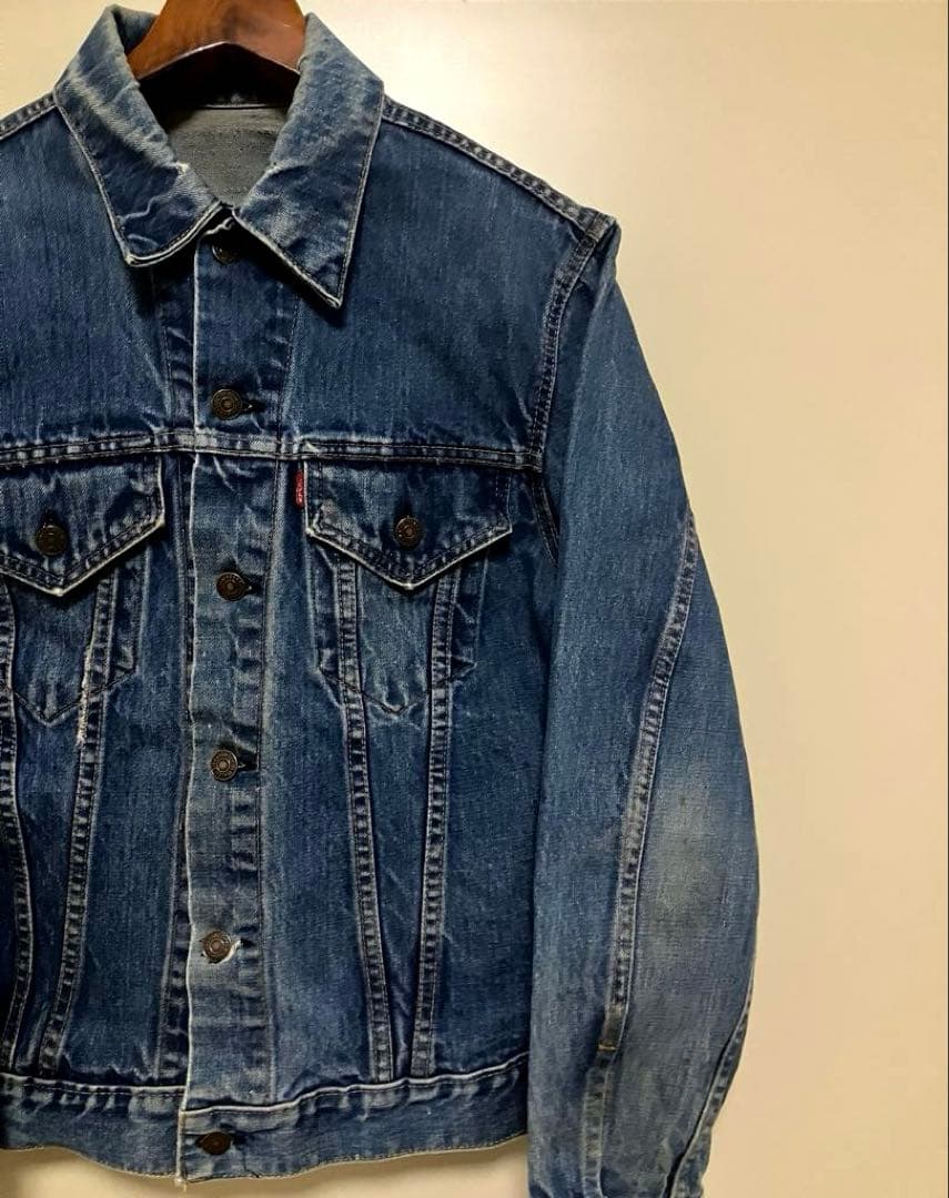 リーバイス 70505 BIGE 40~42 デニムジャケット