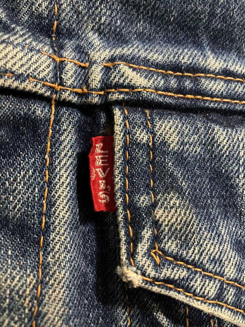 リーバイス 70505 BIGE 40~42 デニムジャケット