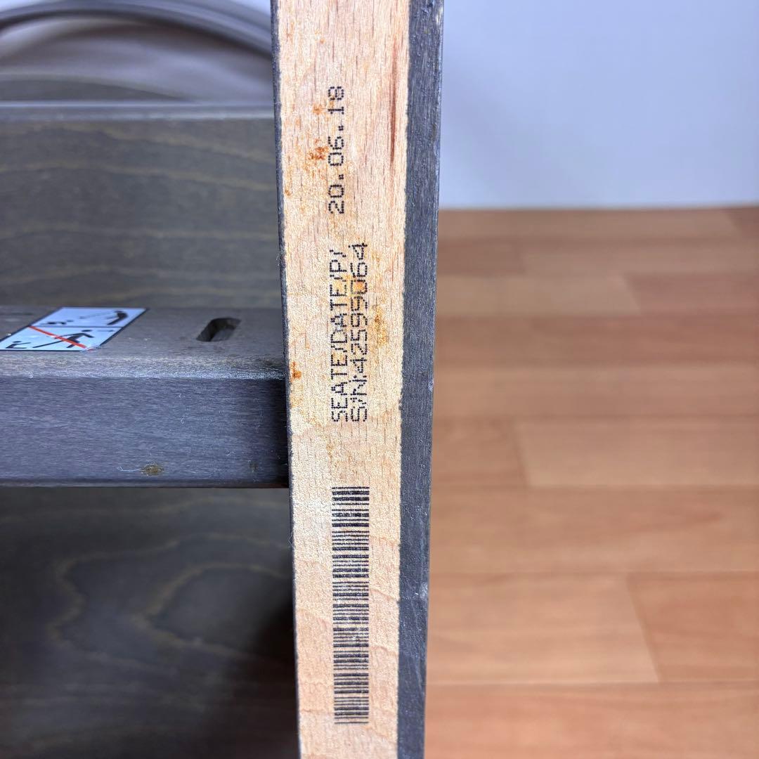 【美品】ストッケ トリップトラップ ヘイジーグレー ベビーセット付 S/N4