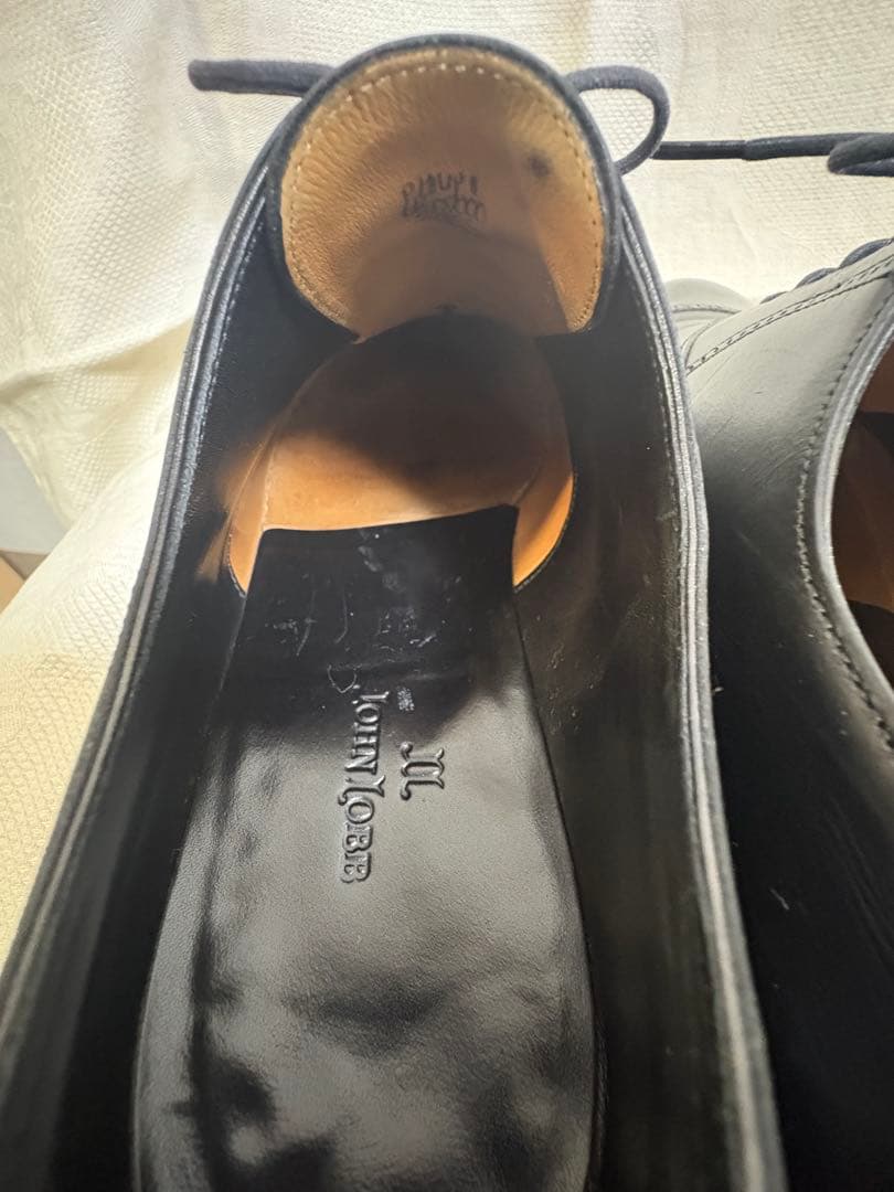 み*ん様 ジョンロブ フィリップⅡ 6 1/2D 7000ラスト 黒