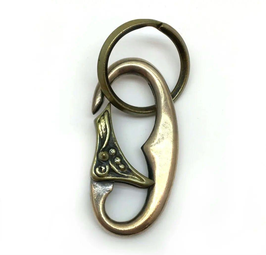 argent gleam キーチェーン　カラビナ　キーホルダー　シルバー