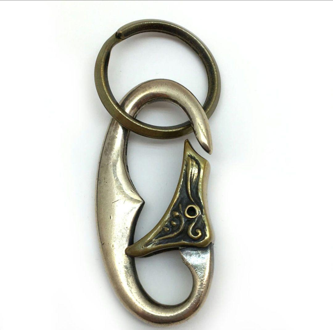 argent gleam キーチェーン　カラビナ　キーホルダー　シルバー