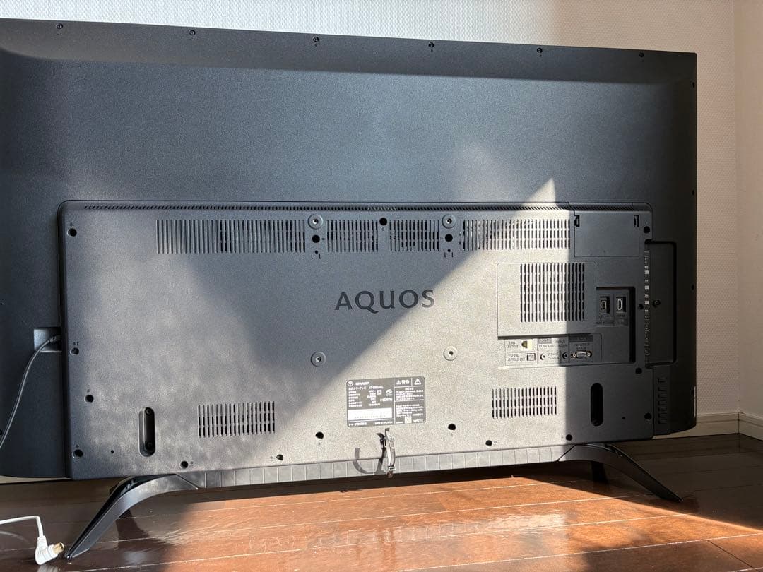 SHARP 50V型4K対応液晶テレビ 4T-B50AKL リモコン 付属品付