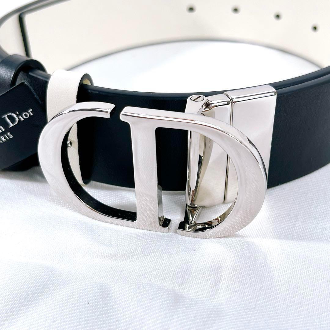 美品 Dior 30 モンテーニュ リバーシブルベルト サイズ70 幅35mm