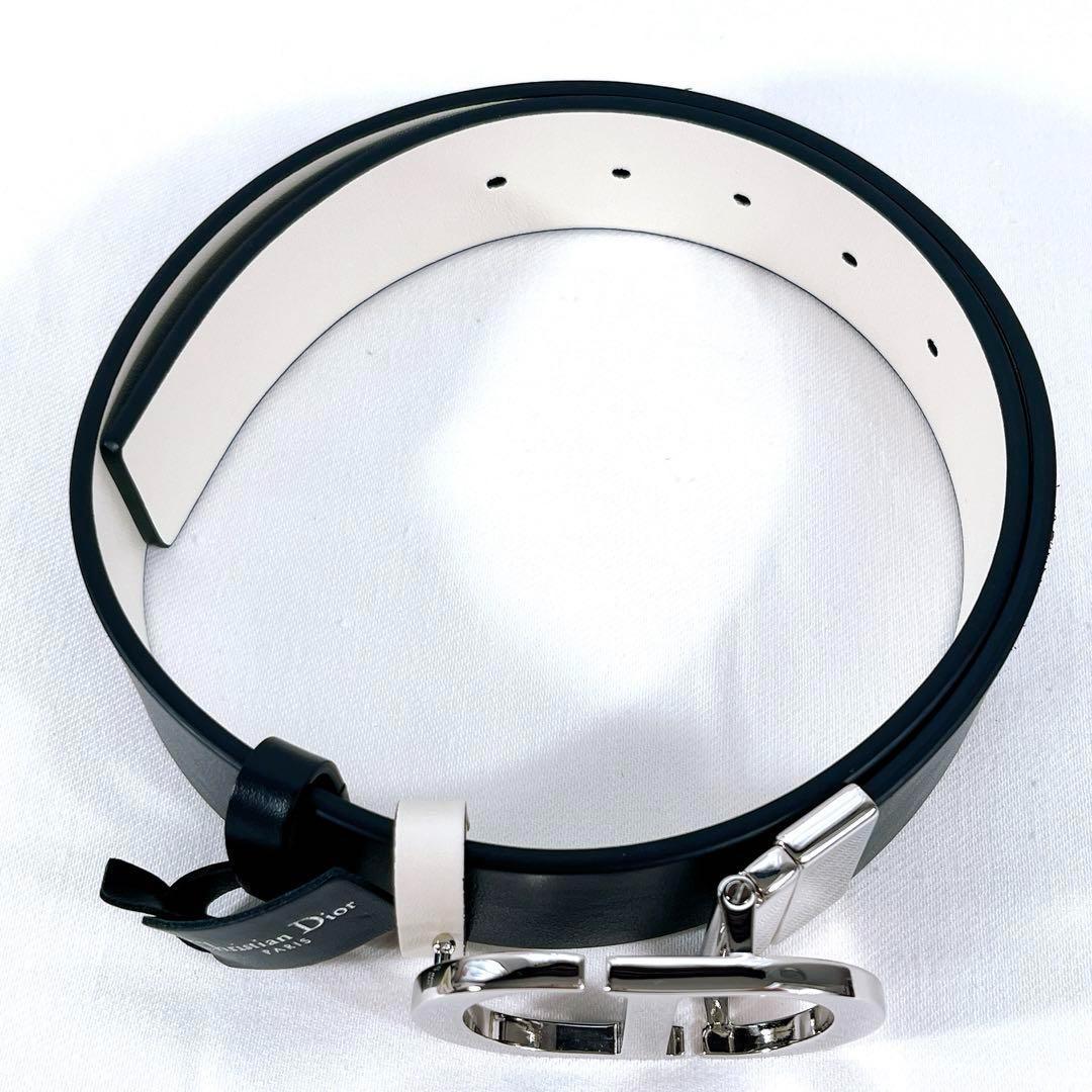美品 Dior 30 モンテーニュ リバーシブルベルト サイズ70 幅35mm