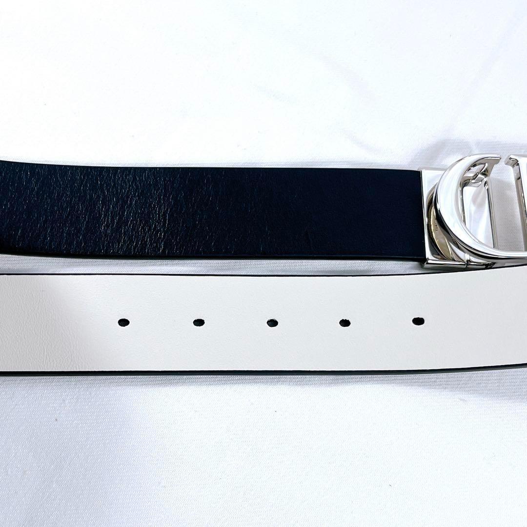 美品 Dior 30 モンテーニュ リバーシブルベルト サイズ70 幅35mm