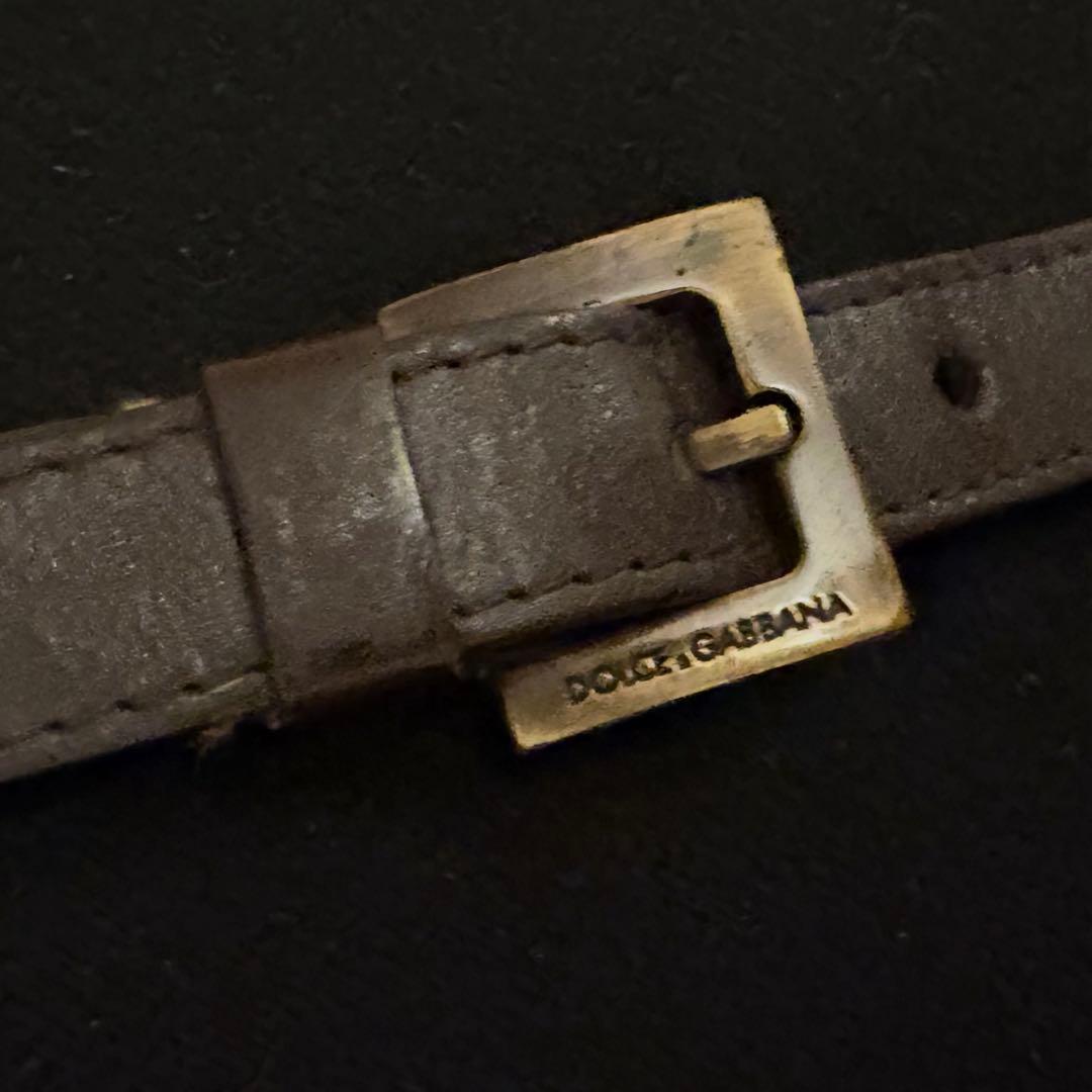 DOLCE & GABBANA アーカイブ 迷彩 スエード レザーバッグ