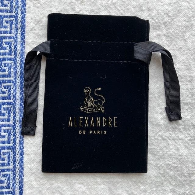 レア◆アレクサンドルドゥパリ三日月ボールピンカメリアバレッタアッシュペーフランス