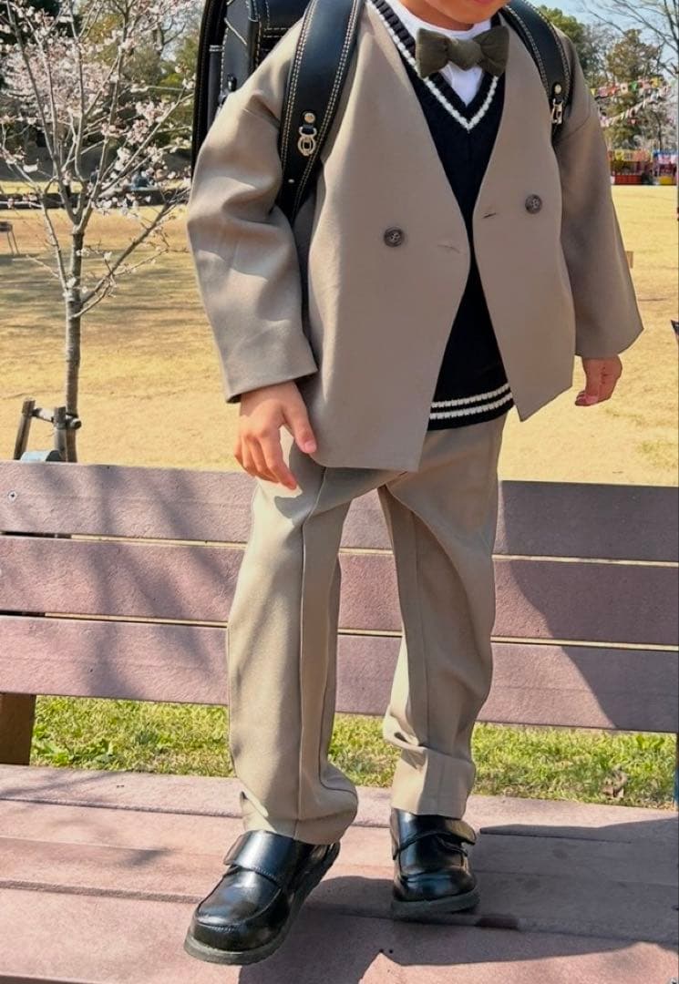 riziere ノーカラージャケットセットアップ　セット　110