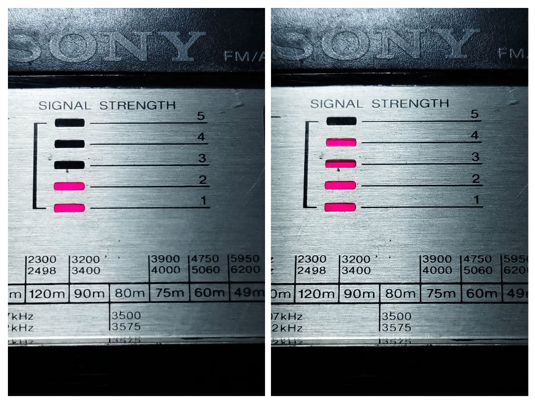 SONY　シンセ チューニング ラジオ　ICF-2001　ジャンク扱い