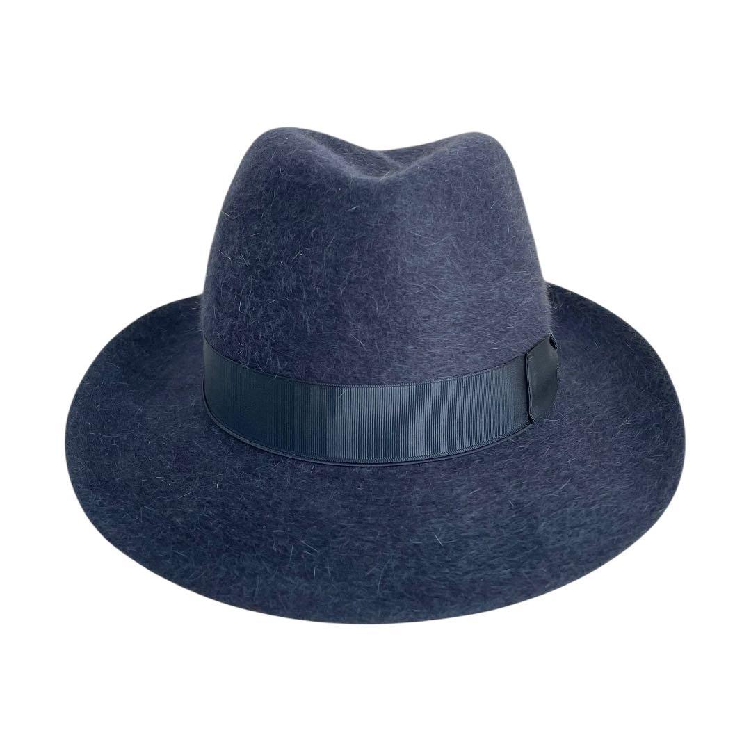 Borsalino ボルサリーノ ハット ネイビー