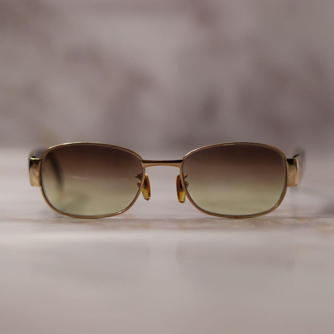 versace オーバル y2k メデューサ オールド レトロ サングラス