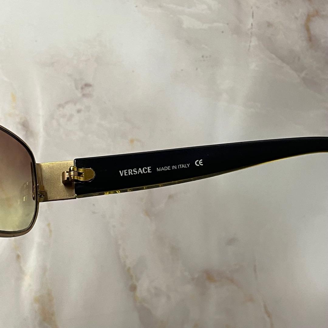 versace オーバル y2k メデューサ オールド レトロ サングラス