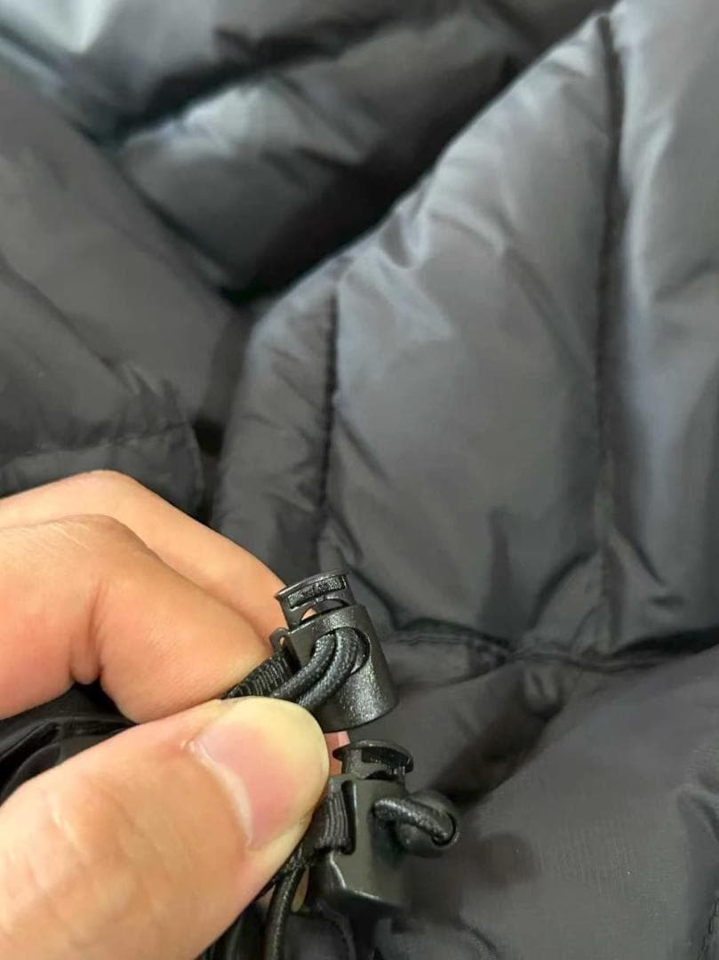 Supreme プルオーバーダウンジャケット 黒~~~