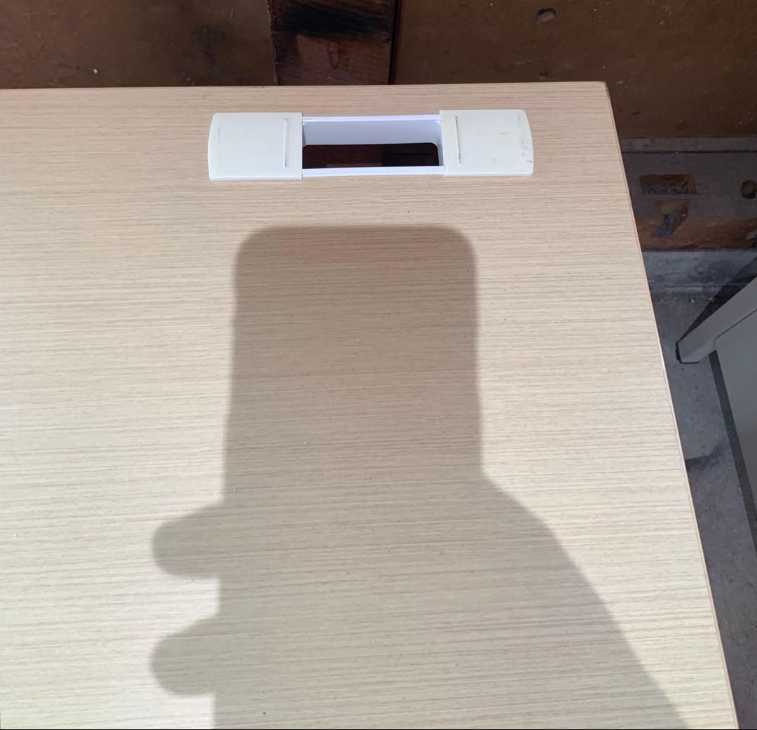 事務机 スチール製 片袖 鍵無し 引取限定