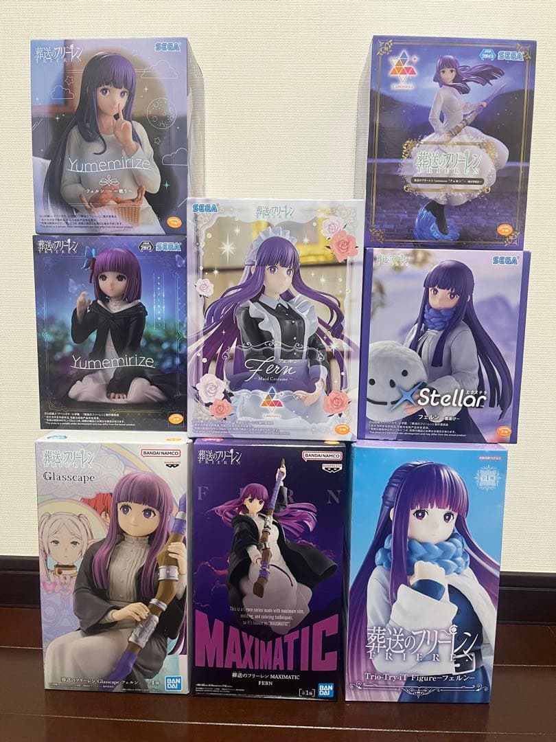 葬送のフリーレン　フィギュア　フェルン　8体セット