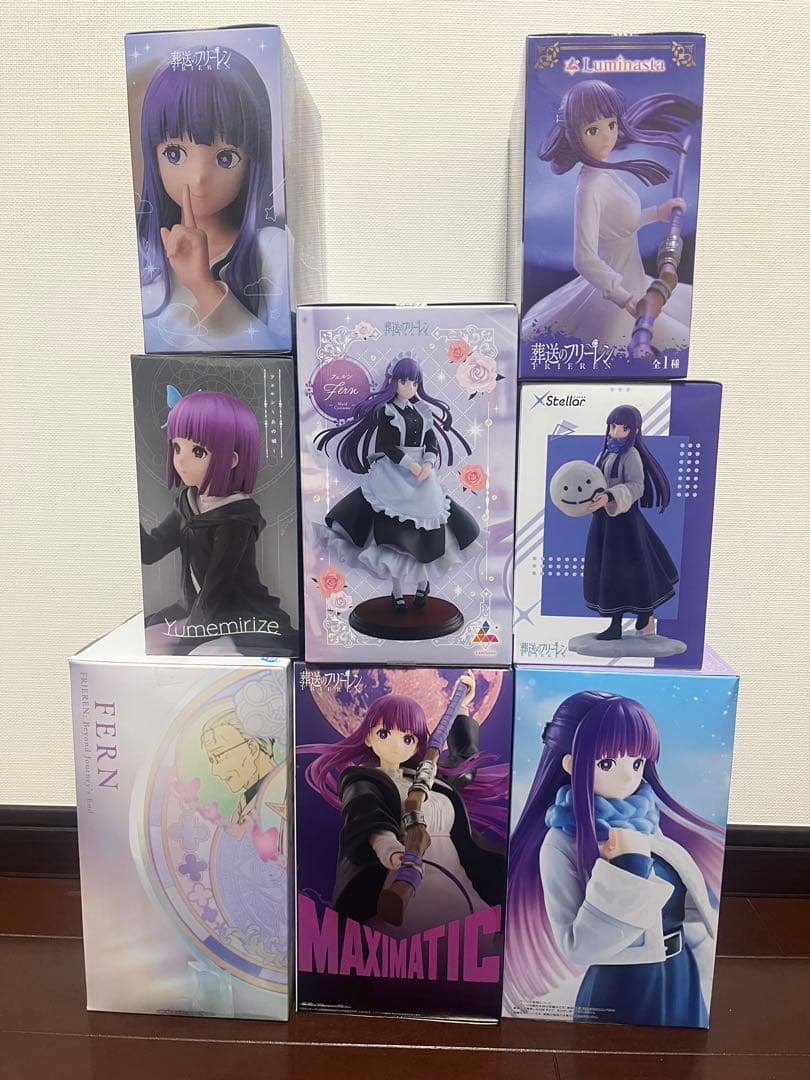 葬送のフリーレン　フィギュア　フェルン　8体セット