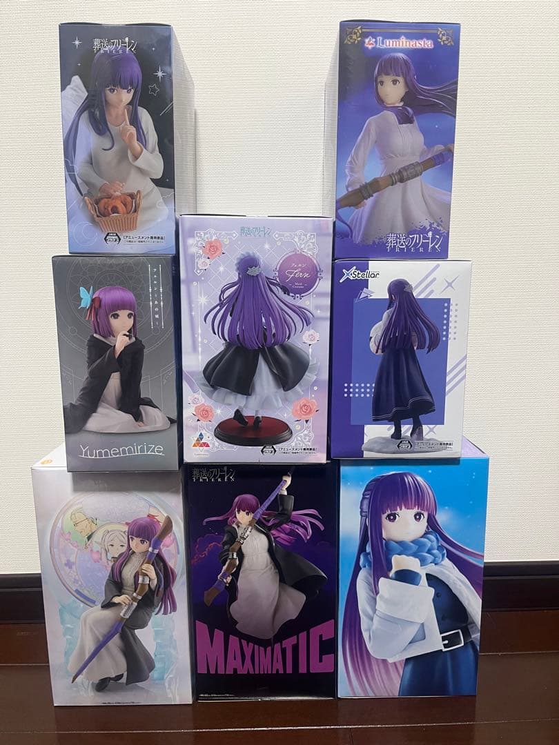 葬送のフリーレン　フィギュア　フェルン　8体セット