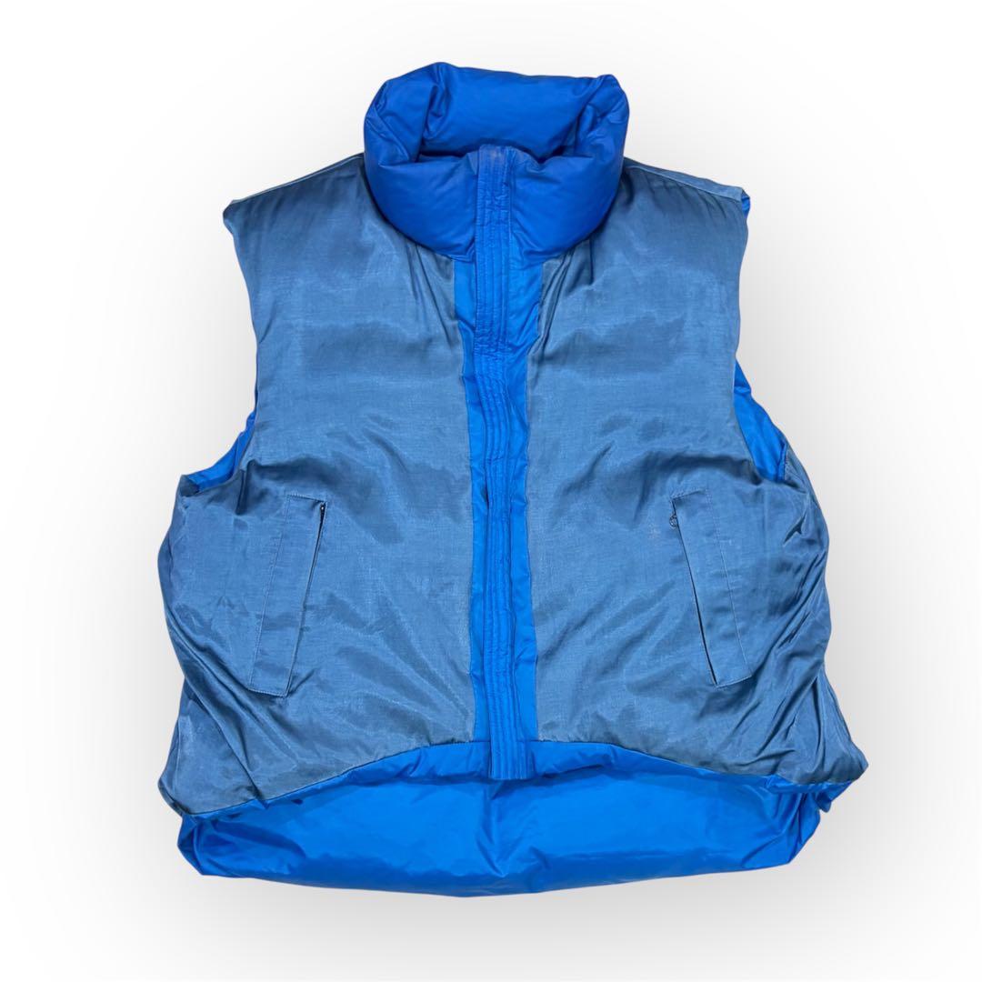 KAPITAL Burger-KEEL リップストップナイロン ダウンベスト