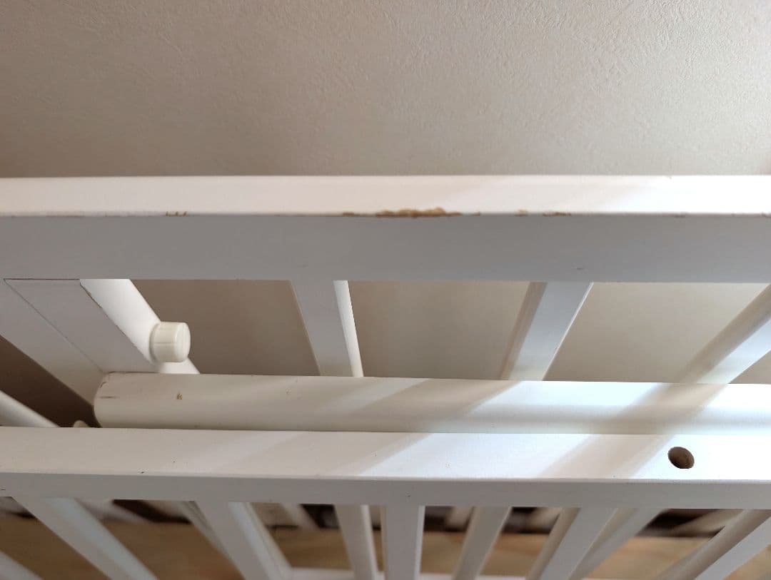 ソイネール+ロング　そいねーる　ロング　ホワイト 木製 ベビーベッド