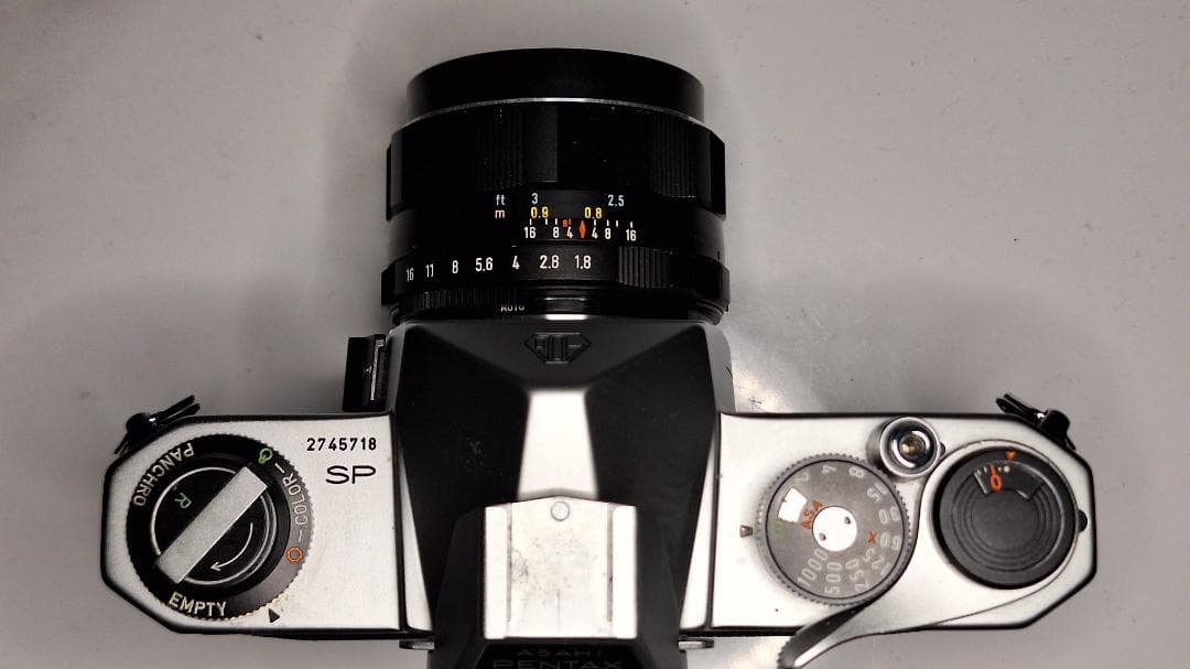 PENtAX SP と Super Takumer55mm f1.8