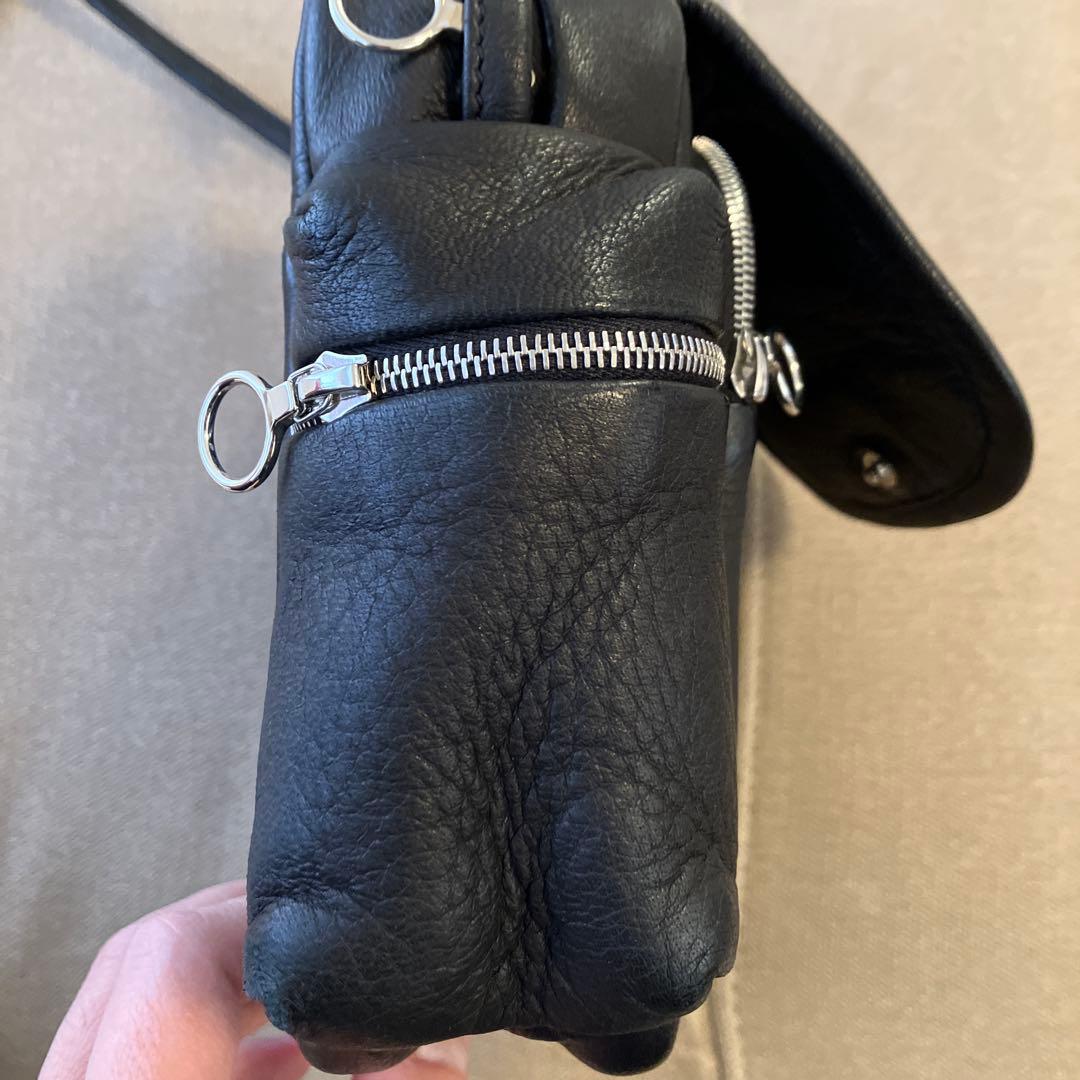 Aeta アエタ ディアレザー ショルダー ポーチ