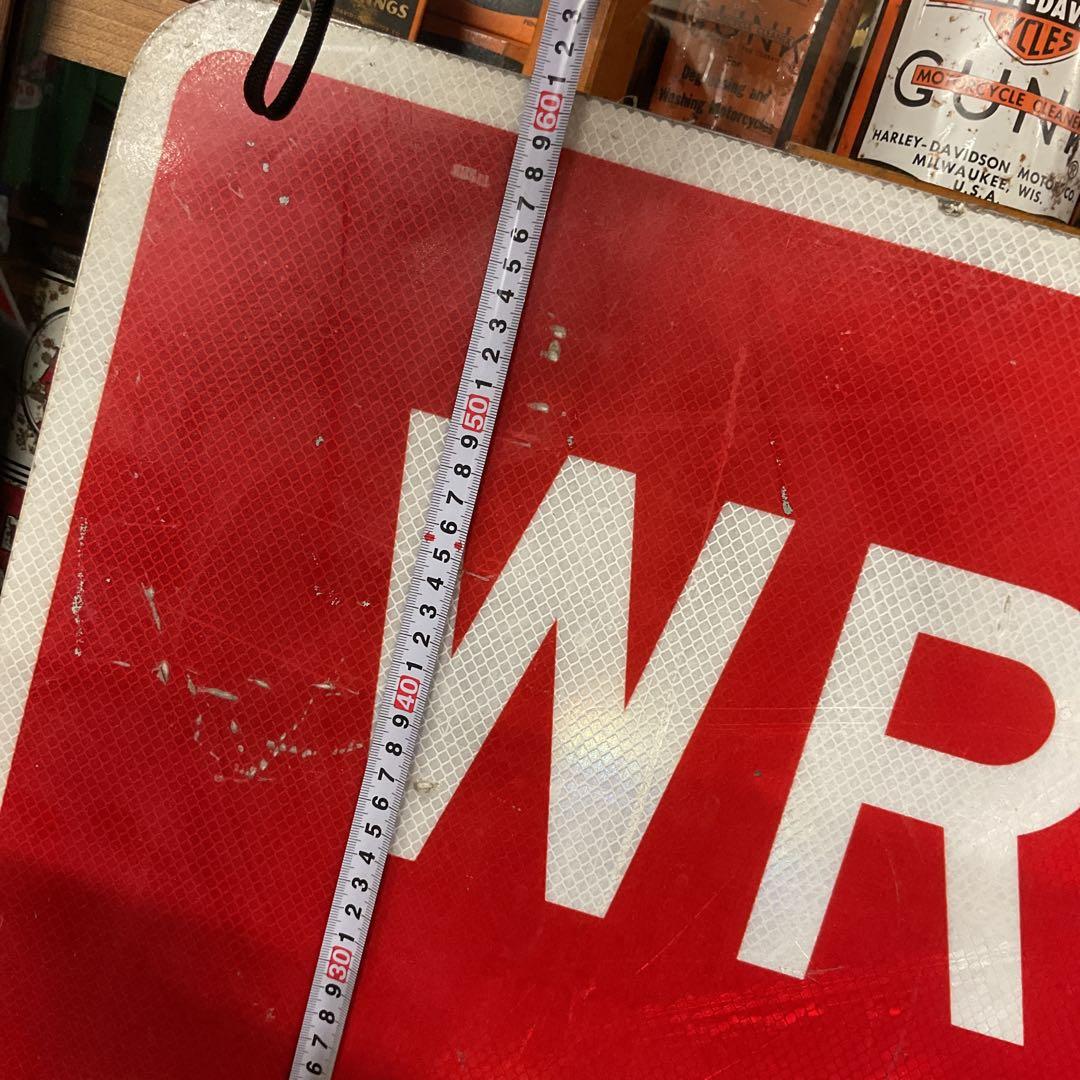 USA ストリート看板　WRONG WAY