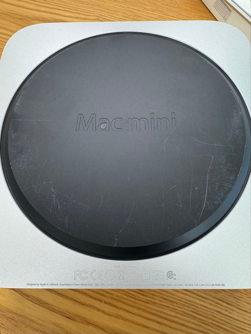 Mac mini MGEQ2J/A ワイヤレスキーボード付きMC184J/B