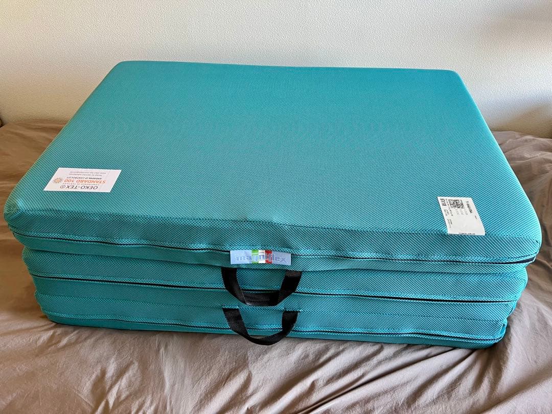 マニフレックス　メッシュウイング　三つ折りマットレス　シングルサイズ