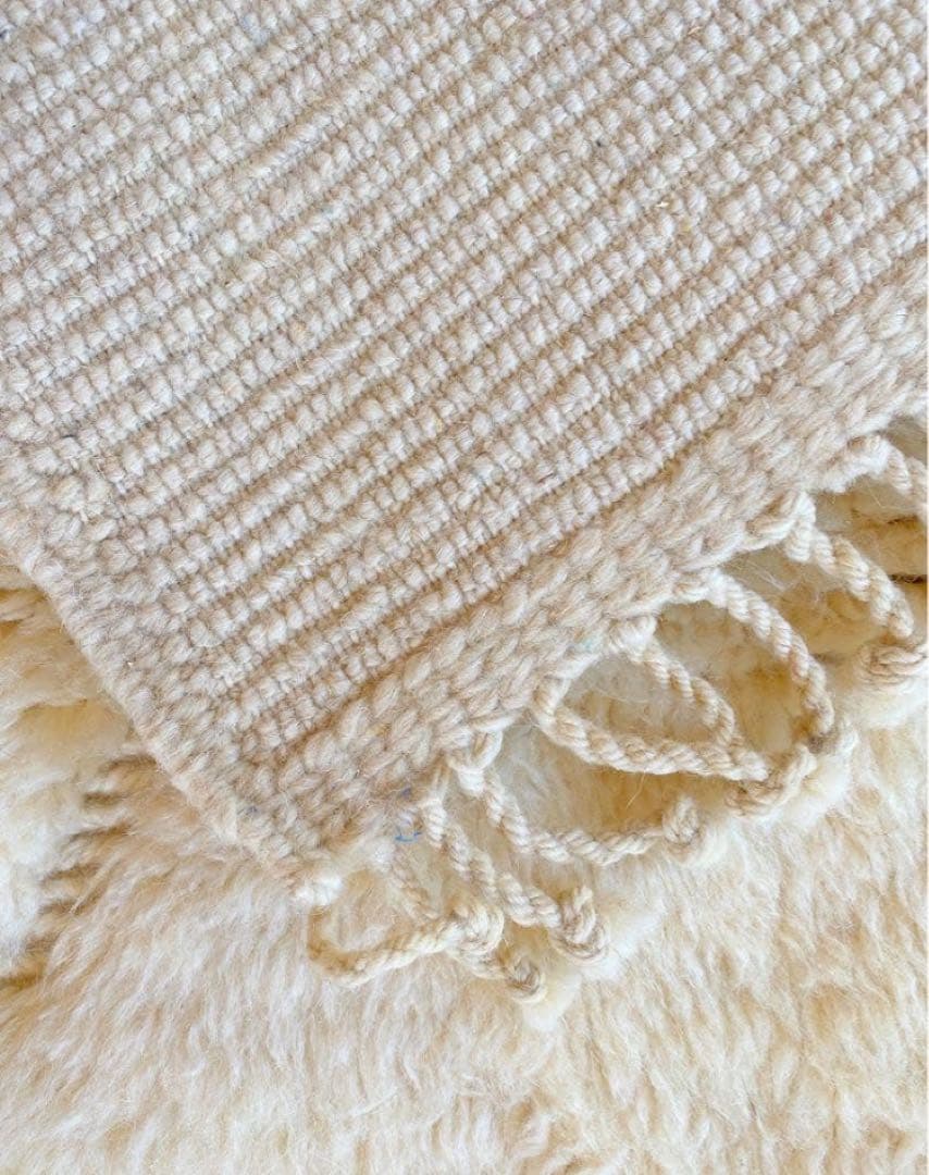 【モロッコ直輸入】新品ベニワレンラグ上質　即購入可