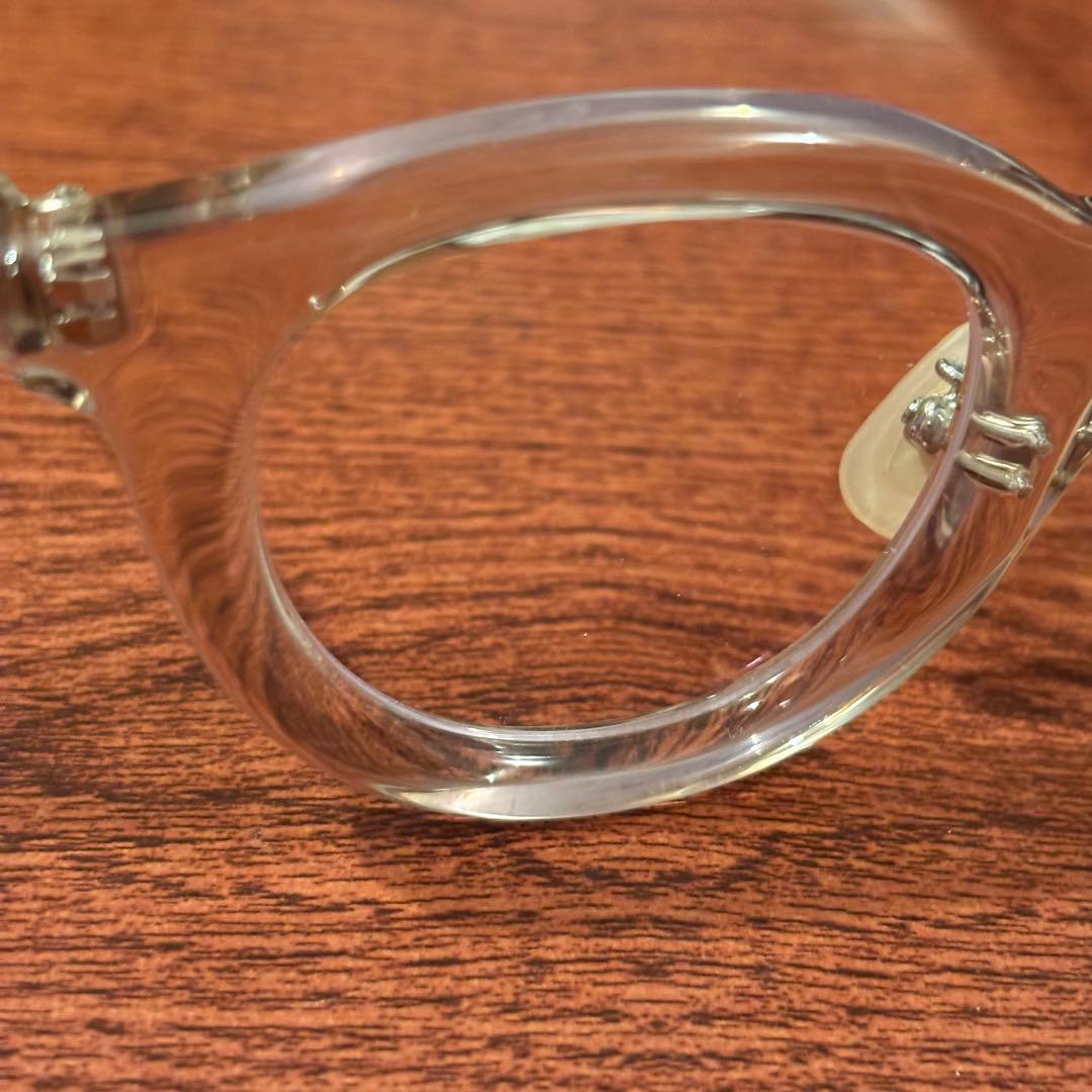 金子眼鏡 クリアメガネ