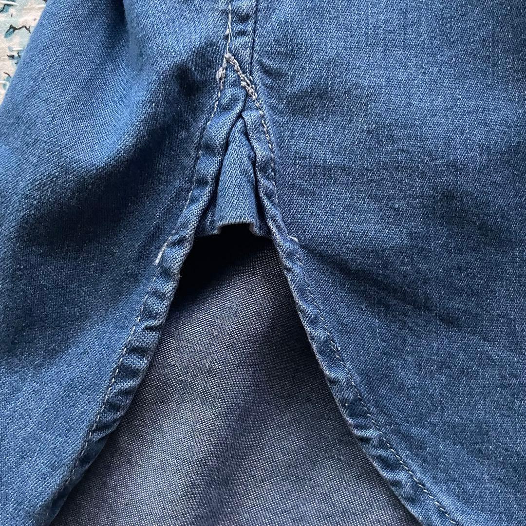 SOULEIADOラインエンブロイダリー ピンタックシャツ トゥモローランド